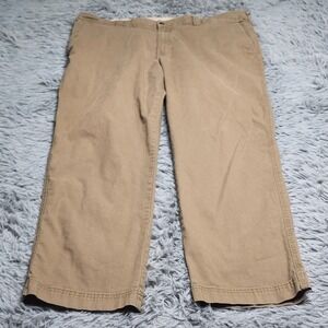 Columbia Sportswear Pants Mens 40x30 Regular Fit‎ Beige Canvas Hiking Outdoors